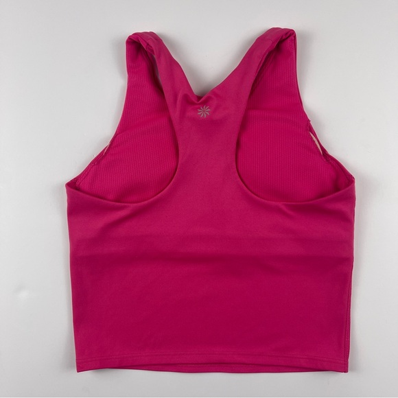 Athleta Girl Tulip Pink Long Distance Bra Large 12 - Picture 5 of 5